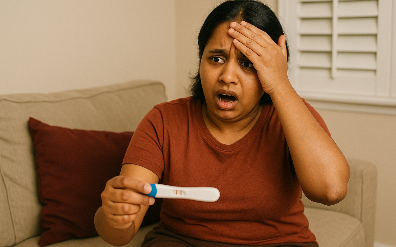 Pregnancy-on-period