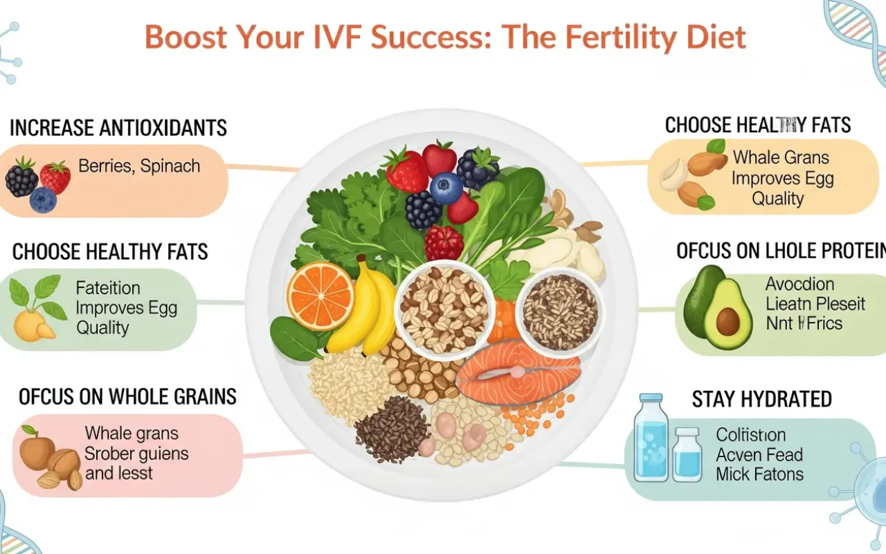 The Diet That Boosts IVF Success What Every Panchkula Couple Should Eat